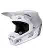 FOX V3 Solids Helmet White-Silver XL