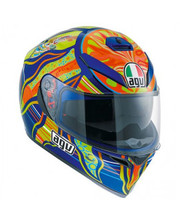 AGV K-3 SV Top Five Continents Orange-Green-Blue MS