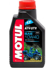 Моторные масла Motul ATV-UTV 4T 10W-40 (1Л) фото