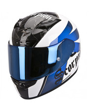 Шлемы Scorpion Exo-710 Air Knight White-Blue M фото