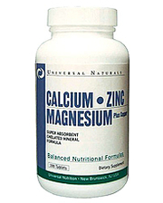 Universal Nutrition Комплекс минералов Universal Calcium-Zinc-Magnesium (100 таблеток)