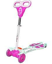 Scooter "Божья коровка" (120 мм) для детей розовый