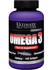 Ultimate Nutrition Омеgа-3 (180 капсул)
