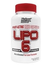 NUTREX Lipo-6 Liqui-caps Maximum Strength (120 капсул)