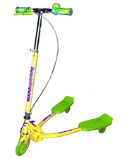 Scooter Trikke Bug (125 мм) для детей желтый