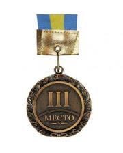  Медаль спортивная 3 место (бронза) 2940-3, 45 мм