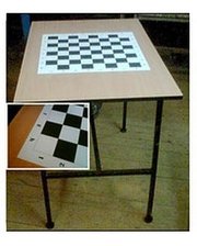  Стол шахматный складной