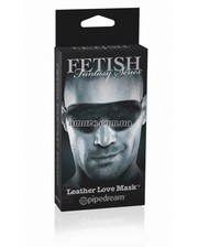 Эротические игры и вечеринки  Маска на глаза «Fetish Fantasy Series Limited Edition Leather Love Mask» фото
