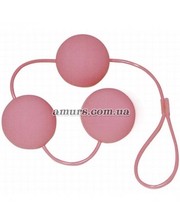 Вагинальные шарики  Вагинальные шарики «Velvet» розовые фото