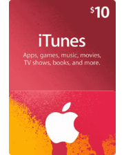 Apple iTunes Gift Card $10