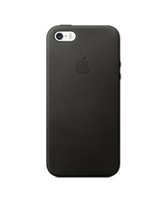 Apple iPhone SE Leather Case - Black (MMHH2)