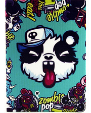 Paint Case Zombie Pop Panda for iPad Air 2