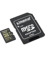 Kingston microSDHC 32 Gb UHS-I+SD ad U3 (R90, W45MB/s)