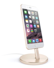 Satechi Aluminum Desktop Charging Stand Gold for iPhone (ST-AIPDG)