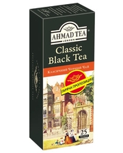 Ахмад Ahmad Tea Классический Чёрный в пак. с ярлыком, 25х2г