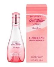 Женская парфюмерия Davidoff Cool Water Sea Rose Caribbean Summer Edition Woman 100мл. женские фото