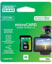GoodRam microSDXC 64GB UHS I MLC U3 + ad (R95, W90MB/s)