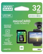 GoodRam microSDHC 32GB UHS I MLC U3 + ad (R95, W90MB/s)
