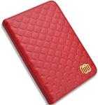 MyBook Leather Cover with LED light для Kindle Touch Quilted Red K4TCVR-R