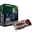 Gigabyte Radeon HD 5870 850 Mhz PCI-E 2.0 1024 Mb 4800 Mhz 256 bit 2xDVI HDMI HDCP