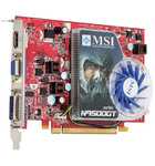 MSI GeForce 9500 GT 550 Mhz PCI-E 2.0 512 Mb 1000 Mhz 128 bit DVI HDMI HDCP YPrPb
