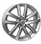 WSP Italy W460 7.5x17/5x112 D57.1 ET54 Silver Polished