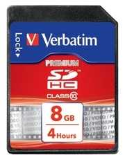 Карты памяти Verbatim SDHC Class 10 8GB фото