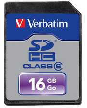 Карты памяти Verbatim SDHC Class 6 16GB фото