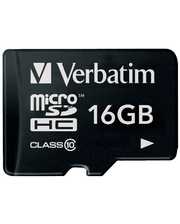 Карты памяти Verbatim microSDHC Class 10 16GB фото