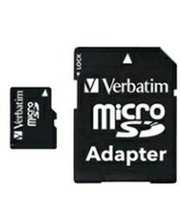 Карты памяти Verbatim microSDHC Class 10 16GB + SD adapter фото