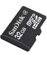Карты памяти SanDisk microSDHC Card Class 4 32GB + SD adapter фото