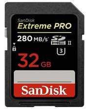 Карты памяти SanDisk Extreme PRO SDHC UHS-II 280MB/s 32GB фото