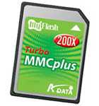 A-DATA Turbo MMC Plus 200X Card 1GB