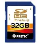Pretec SDHC Class 16 32GB