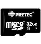 Pretec microSDHC Class 10 32GB + SD adapter