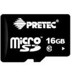 Pretec microSDHC Class 10 16GB + SD adapter
