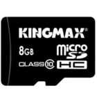 Kingmax microSDHC Class 10 Card 8GB + SD adapter