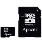 Apacer microSDHC Card Class 4 8GB + SD adapter