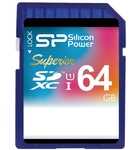 Silicon Power Superior SDXC UHS Class 1 64GB