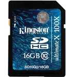 Kingston SD10G2/16GB