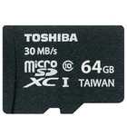 Toshiba SD-C064UHS1 + SD adapter