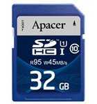 Apacer SDHC Class 10 UHS-I U1 (R95 W45 MB/s) 32GB